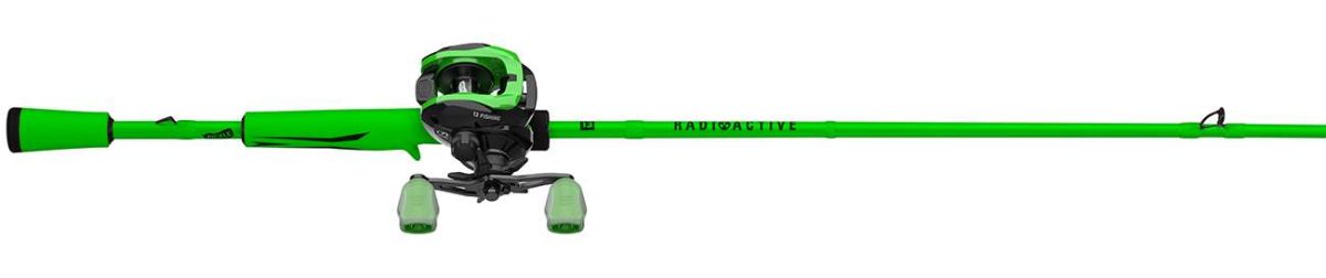 13 Fishing Radioactive Pickle Baitcasting Combo - RPCMOD71M-RH