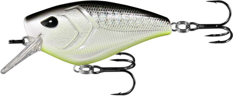 13 Fishing Warthog Squarebill Crankbait - 2-1/3in - Neon Disco Shad