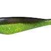 9er's 35 6" Shad Pack - - 3506CGB Chartreuse Glitter w/Black Back