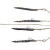 9er's 403 7" 4 Arm N.E. Eel Rig Lure 4032BLK Black