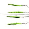 9er's 403 7" 4 Arm N.E. Eel Rig Lure 4033CHT Chartreuse