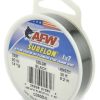 AFW 30lb Surflon Nylon Coated 1x7 SS Leader Wire Black 30ft - C030B-0