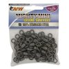 AFW 411Lb. 50pk Stainless Steel Crane Swivels Black - FWSS01B/50