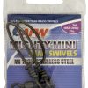 AFW 450Lb. 2pk Stainless Steel Snap Swivels Black - FTSS450B-A