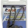 AFW 600Lb. 2pk Stainless Steel Snap Swivels Black - FTSS600B-A