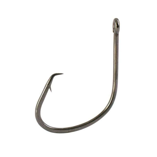 Addya Hooks A80BN Wide Bite Inline Circle Hook - 14/0