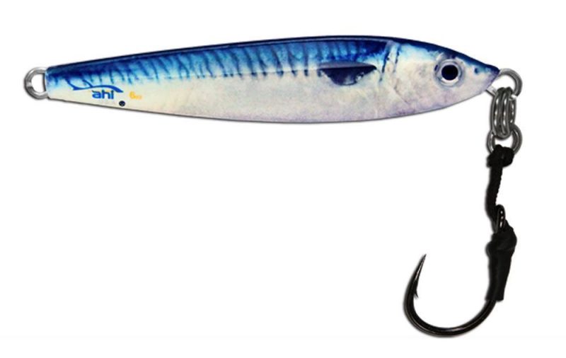 Ahi USA Live Deception Assist Jig - 2oz - Blue Mackerel