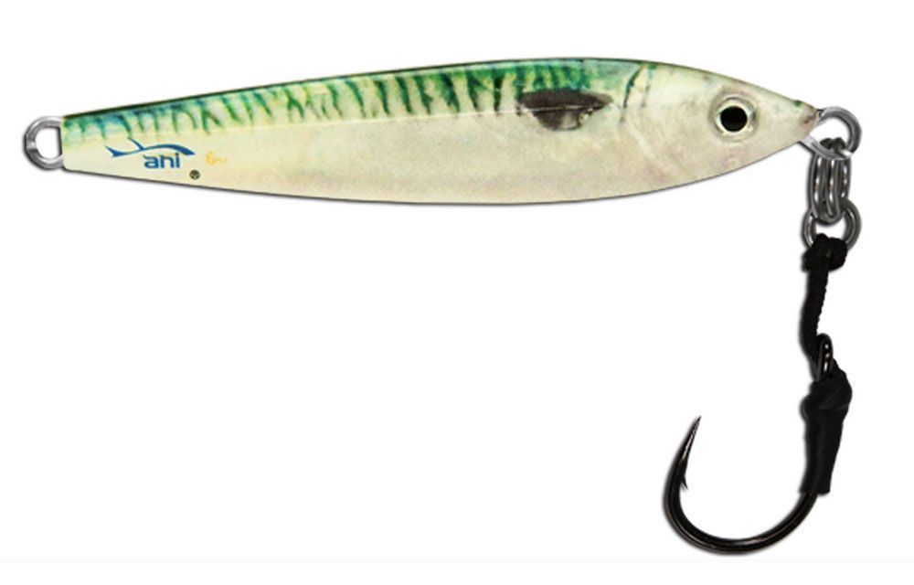 Ahi USA Live Deception Assist Jig - 2oz - Green Mackerel