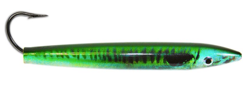 Ahi USA Live Deception Cedar Plug - Green Mackerel