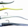 Al Gags EEL1 Whip-It Eel Lure 8in 01 Black - EEL1 01 Black