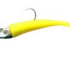 Al Gags EEL12 Whip-It Eel Lure 6in 01 Black