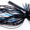 All-Terrain Tackle Finesse Jig Lure - 1/4 oz. - Black Blue