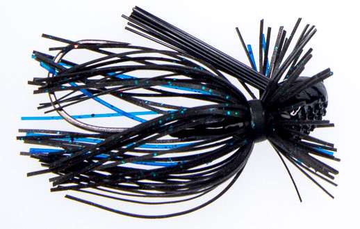 All-Terrain Tackle Finesse Jig Lure - 1/4 oz. - Black Blue