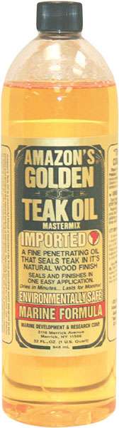 Amazon's Golden Teak Oil - Quart