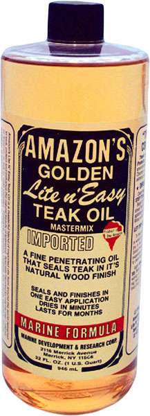 Amazon's "Lite N' Easy" Teak Oil - Quart