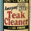 Amazon's One-Step Teak Cleaner