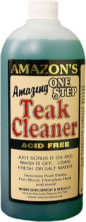 Amazon's One-Step Teak Cleaner