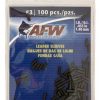 American Fishing Wire #3 Single Barrel Sleeves Black 100pc - J03B-B