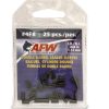 American Fishing Wire #4F8 Double Barrel Sleeves Black 25pc - J04F8B-A