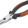 American Fishing Wire 8" Carbon Long Nose Pliers - HT-LNP-8