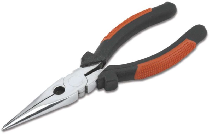 American Fishing Wire 8" Carbon Long Nose Pliers - HT-LNP-8