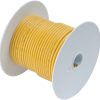 Ancor 1/0 AWG Tinned Copper Wire Battery Cable - Yellow - 50 ft.