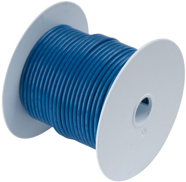 Ancor 10 AWG Tinned Copper Wire Primary Cable - Dark Blue - 25 ft.