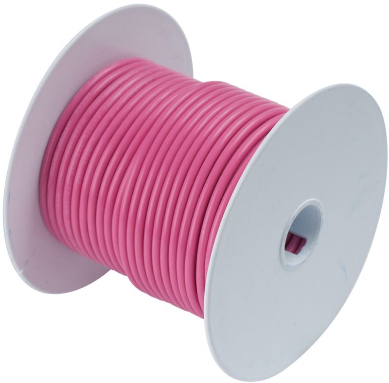 Ancor 12 AWG Tinned Copper Wire Primary Cable - Pink - 400 ft.