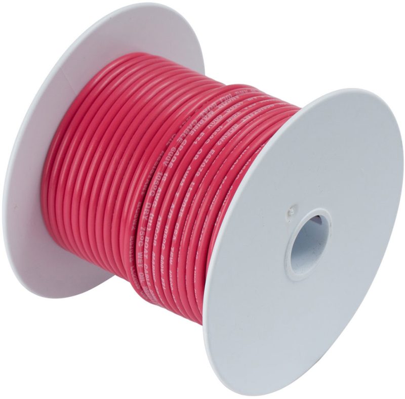 Ancor 12 AWG Tinned Copper Wire Primary Cable - Red - 250 ft.