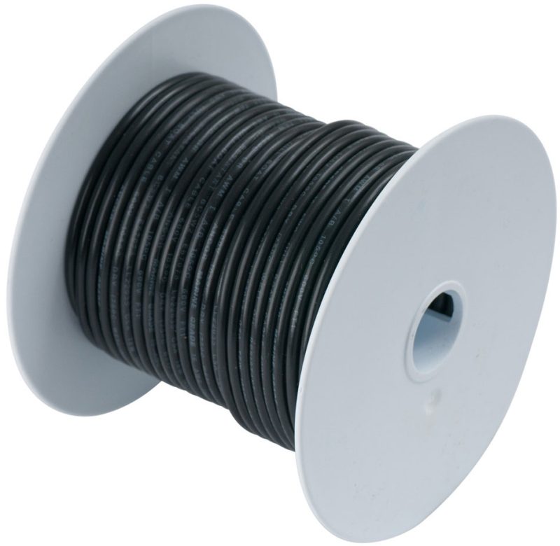 Ancor 14 AWG Tinned Copper Wire Primary Cable - Black - 500 ft.