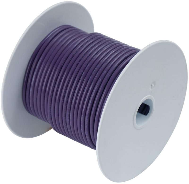 Ancor 14 AWG Tinned Copper Wire Primary Cable - Purple - 18 ft.