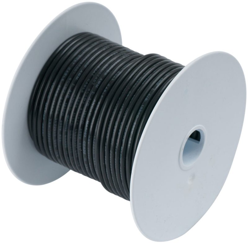 Ancor 16 AWG Tinned Copper Wire Primary Cable - Black - 250 ft.