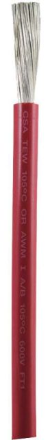 Ancor 2 AWG Tinned Copper Wire Battery Cable - Red - 100 ft.