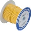 Ancor 4 AWG Tinned Copper Wire Battery Cable - Yellow - 25 ft.