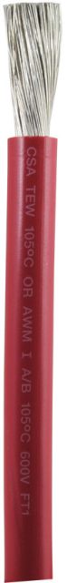 Ancor 8 AWG Tinned Copper Wire Primary Cable - Red - 25 ft.