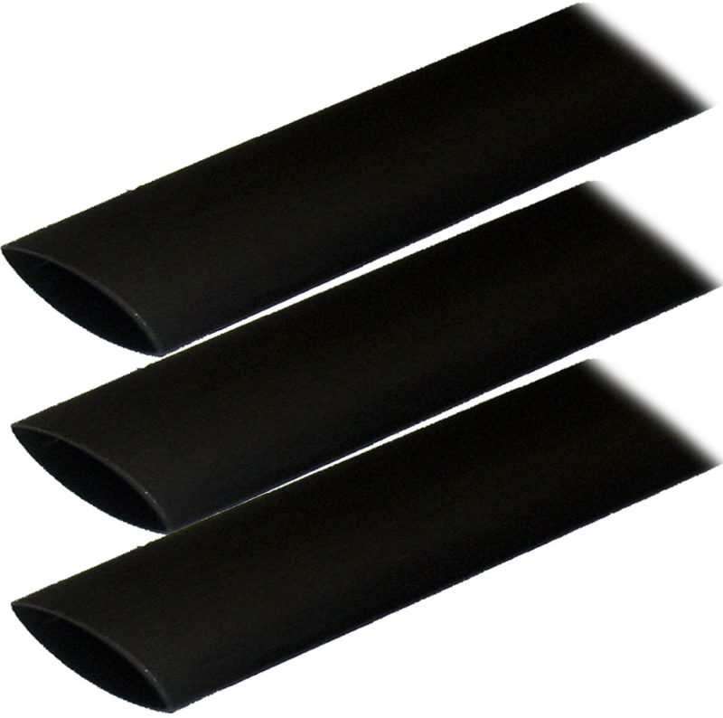 Ancor Heat Shrink Tubing (ALT) - 1" x 12" - 3 Pack - Black