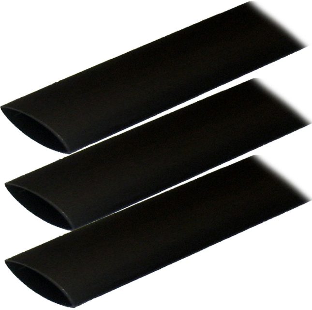 Ancor Heat Shrink Tubing (ALT) - 1" x 3" - 3 Pack - Black