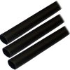 Ancor Heat Shrink Tubing (ALT) - 1/2" x 3" - 3 Pack - Black