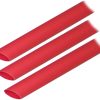 Ancor Heat Shrink Tubing (ALT) - 1/2" x 3" - 3 Pack - Red