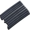 Ancor Heat Shrink Tubing (ALT) - 3/16" x 6" - 10 Pack - Black