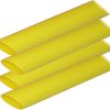 Ancor Heat Shrink Tubing (ALT) - 3/4" x 12" - 4 Pack - Yellow