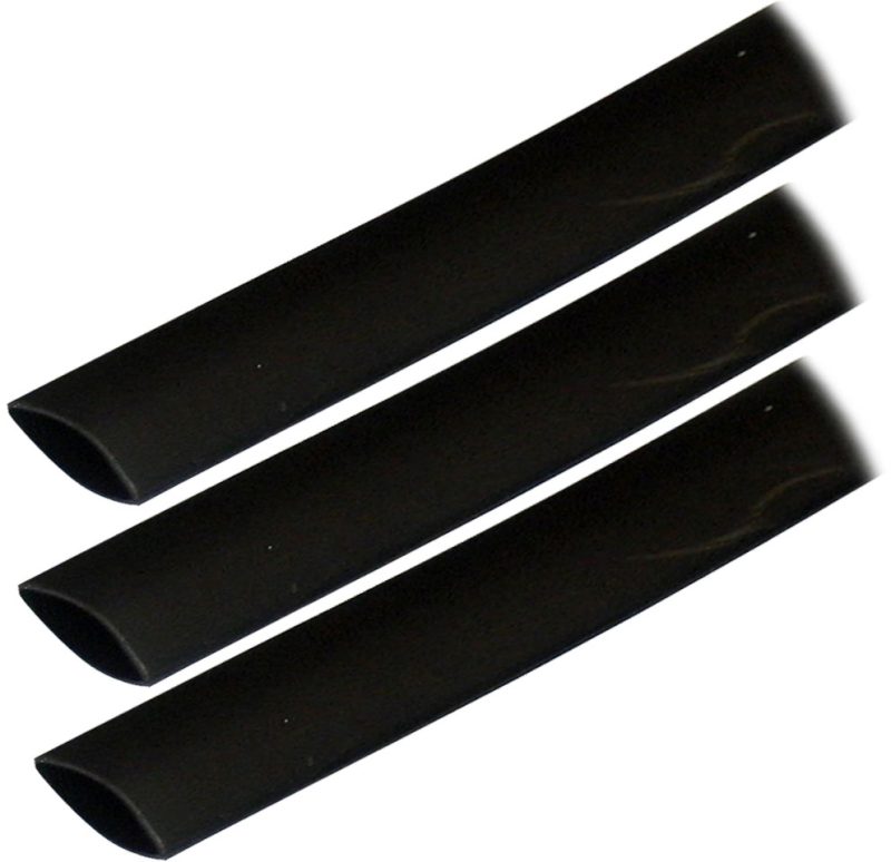 Ancor Heat Shrink Tubing (ALT) - 3/4" x 3" - 3 Pack - Black
