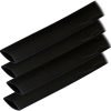 Ancor Heat Shrink Tubing (ALT) - 3/4" x 6" - 4 Pack - Black