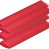 Ancor Heat Shrink Tubing (ALT) - 3/4" x 6" - 4 Pack - Red