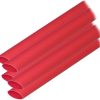 Ancor Heat Shrink Tubing (ALT) - 3/8" x 12" - 5 Pack - Red