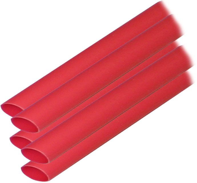 Ancor Heat Shrink Tubing (ALT) - 3/8" x 12" - 5 Pack - Red