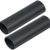 Ancor Heavy Wall Heat Shrink Tubing - 1" x 12" - 2 Pack - Black