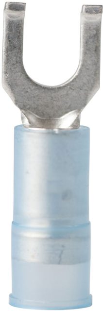 Ancor Nylon Flanged Spade Terminal - 16-14 AWG - #8 - 100 Pack