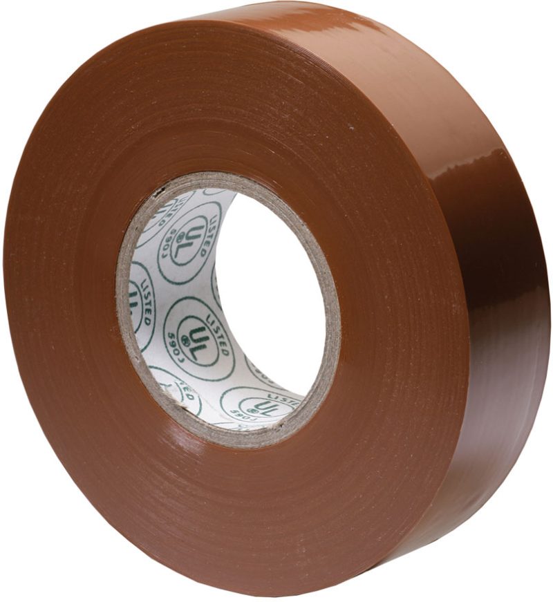 Ancor Premium Electrical Tape - 3/4" x 66' - Brown