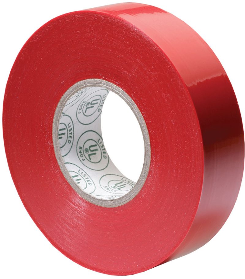 Ancor Premium Electrical Tape - 3/4" x 66' - Red